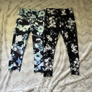 Set of two athletic pants. Fila and Jockey both in size small.